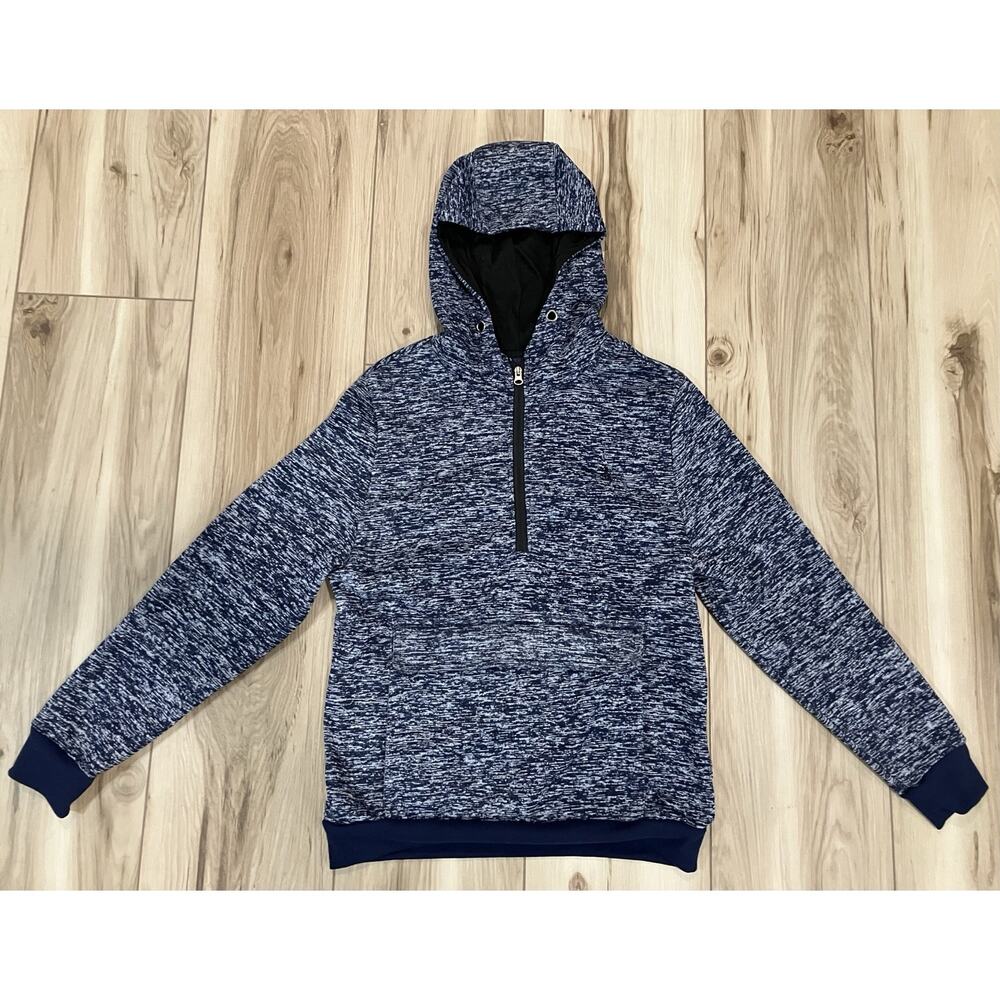 Lions Crest English Laundry Quarter Zip Hoodie Men’s Size S